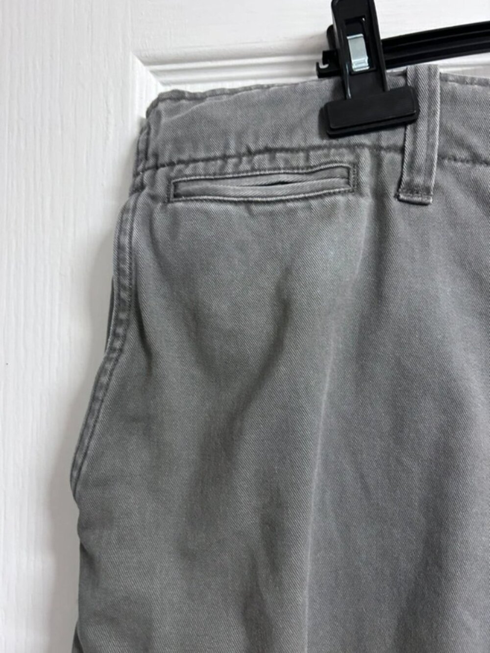 Lee Cooper Grey Cotton Chino Shorts Mens Size 40 - Picture 3 of 5